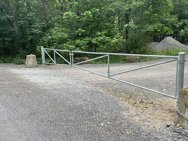 Barrière pour chemin privé