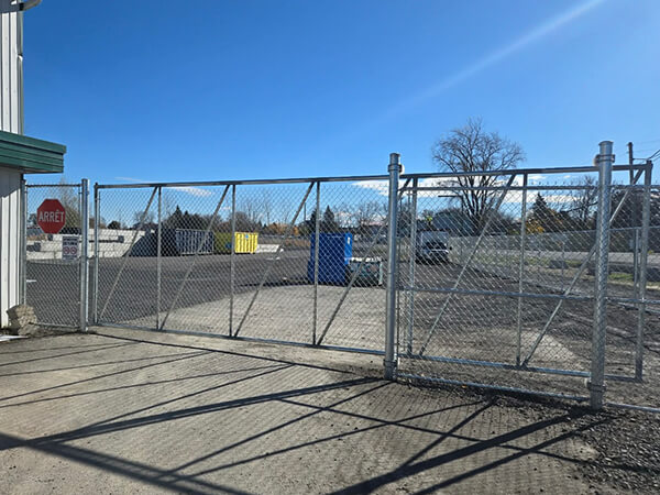 Clôture de sécurité en aluminium